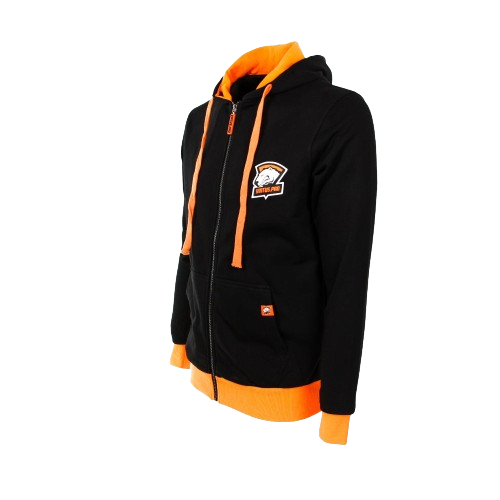 Virtus Pro Player Zipped Hoodie - Black/Orange