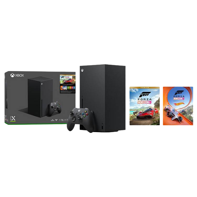 Xbox Series X Console & Forza Horizon 5 Premium Edition Bundle