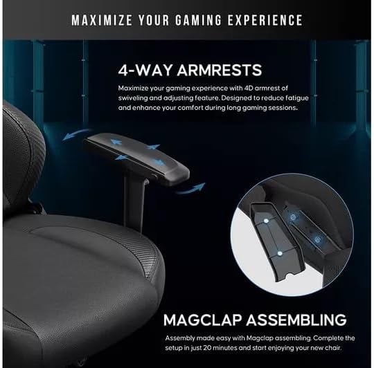 Anda Seat Gravity Gaming Chair - Pristine Condition