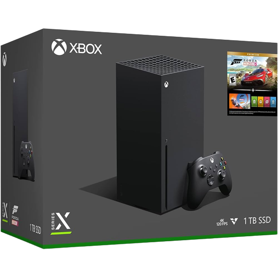 Xbox Series X Console & Forza Horizon 5 Premium Edition Bundle