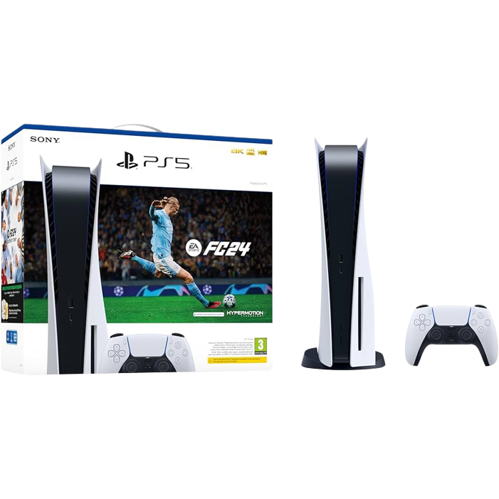 Sony PlayStation 5 Disc Console – EA Sports FC 24 Bundle