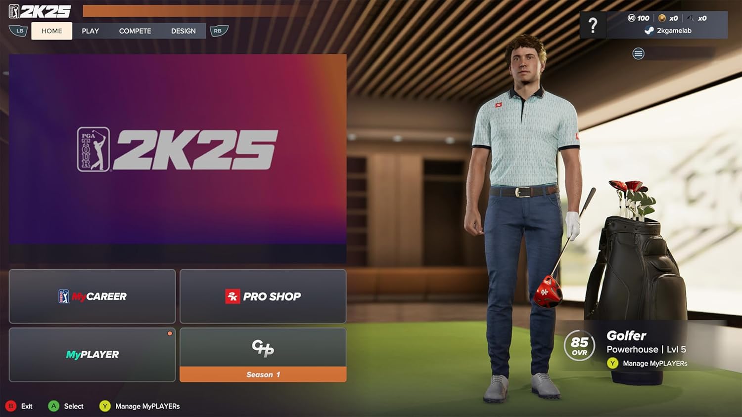 PGA Tour 2K25 (PS5)