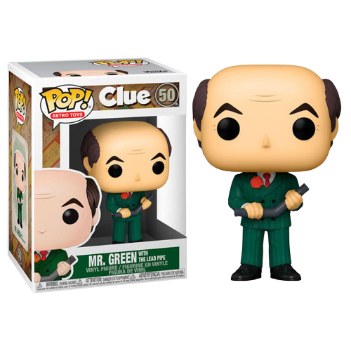 Funko Pop 50 - Clue - Mr Green With The Lead Pipe