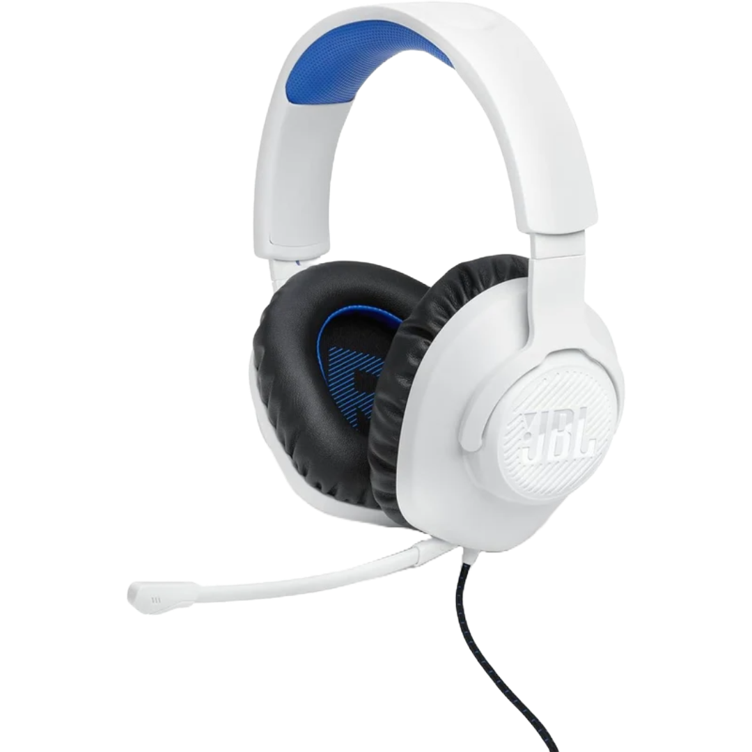 JBL Quantum 100P PS4, PS5, PC Headset - White - Pristine