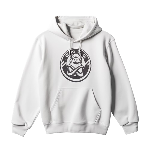 ENCE Logo Hoodie - White - XL