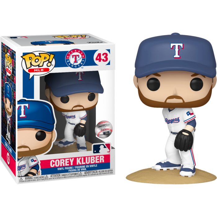 Funko Pop 43 - MLB - Texas Rangers - Corey Kluber