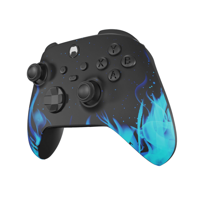 Custom Blue Flame Edition Xbox Custom Controllers