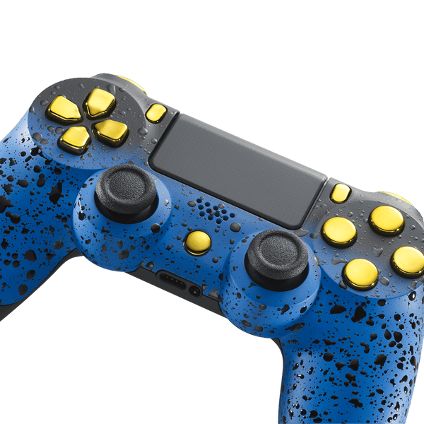 PS4 Custom Controller 3D Blue Shadow Custom Controllers