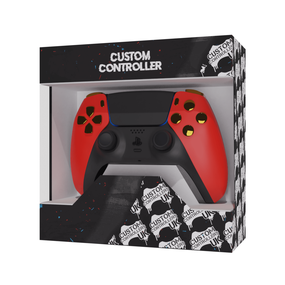 PS5 Custom Controller, Golden Lion Edition