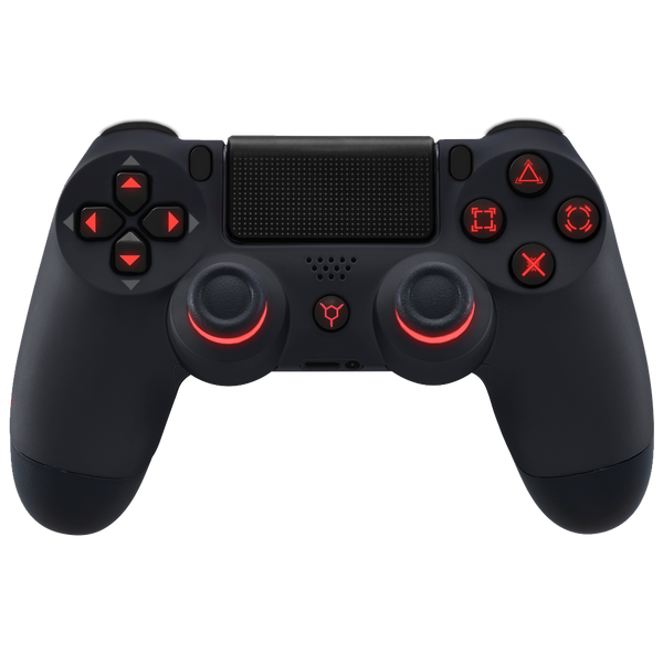 Red order Sony PS4 Wireless Custom LED Controller