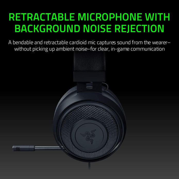 Razer kraken tournament discount edition mic quiet