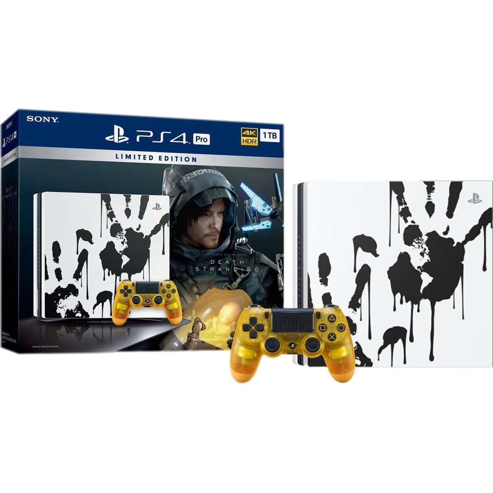 PlayStation 4 Pro Death Stranding Console | Custom Controllers
