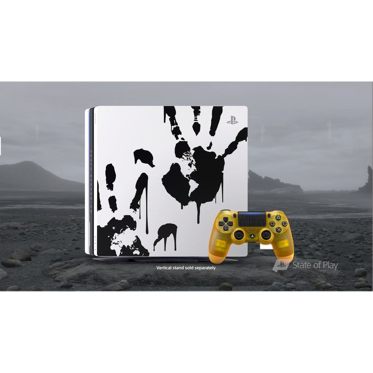 Sony PlayStation 4 Pro Death Stranding Limited Edition Console only  controller
