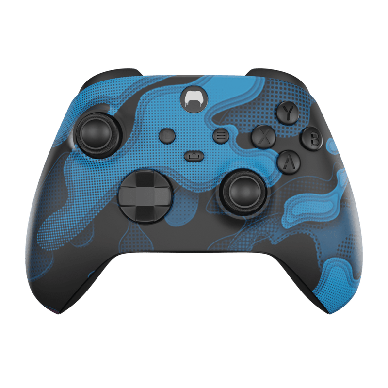 Custom Blue Camo Edition Xbox Custom Controllers 