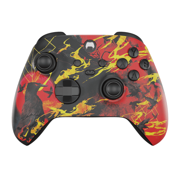 Custom Red Raven Edition Xbox Controller| Custom Controllers